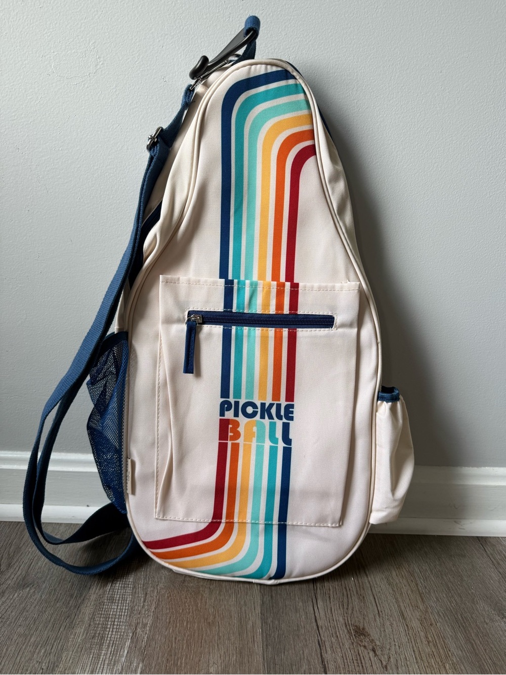 STEEL MILL AND CO Retro Pickleball Bag for Ladies and Men Unisex Pickleball Bag